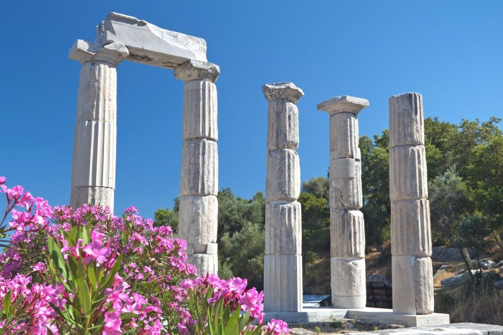 Sanctuary of the ancient gods Samothrace