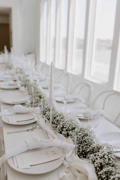 wedding table decoration